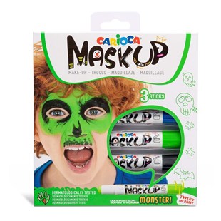 Carioca Mask Up Yüz Boyası Canavarlar (3 renk)
