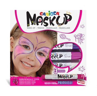 Carioca Mask Up Yüz Boyası Prenses (3 renk)
