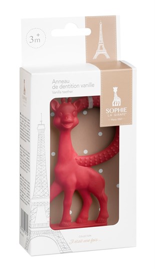 Sophie La Girafe /  Vanilya Diş Kaşıyıcı / Kırmızı
