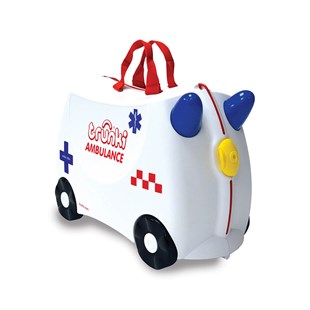 Trunki Çocuk Bavulu / Ambulans Abbie (Antibakteriyel)